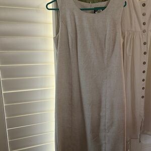 Sag Harbor Cream Midi Dress